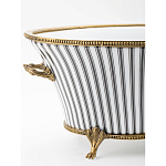 Кашпо Black white stripe варинант исполнения - 4 | Loft Concept в Твери