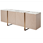 Комод с мраморной столешницей Uniqueness Marble варинант исполнения - 1 | Loft Concept в Твери