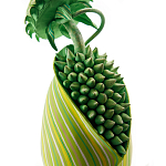 Дизайнерская статуэтка для интерьера Tropical Fruit Pandora 15 варинант исполнения - 2 | Loft Concept в Твери