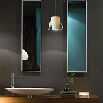 Подвесные светильники в виде белой посуды Flower Reversal варинант исполнения - 3 | Loft Concept в Твери