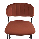 Стул барный с широкой полукруглой спинкой Chair Smooth Shapes варинант исполнения - 4 | Loft Concept в Твери