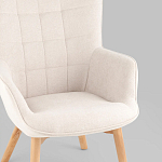 Белое кресло на ножках из массива CORDELIA варинант исполнения - 7 | Loft Concept в Твери