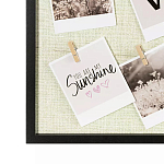 Рамка для фото с подсветкой c деревянными прищепками в комплекте Photo Backlight варинант исполнения - 3 | Loft Concept в Твери