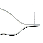 Подвесной светильник волнообразный изогнутый на двух тросах 123 см Spiral Lighting варинант исполнения - 3 | Loft Concept в Твери