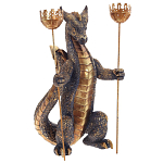Подсвечник Дракон Dragon with Two Candlesticks варинант исполнения - 6 | Loft Concept в Твери