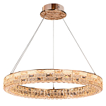 Люстра кольцевая с текстурной огранкой Reflection of Reality варинант исполнения - 1 | Loft Concept в Твери