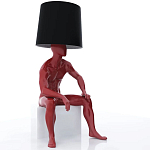 Лампа MALE MANNEQUIN LAMP с абажуром варинант исполнения - 1 | Loft Concept в Твери