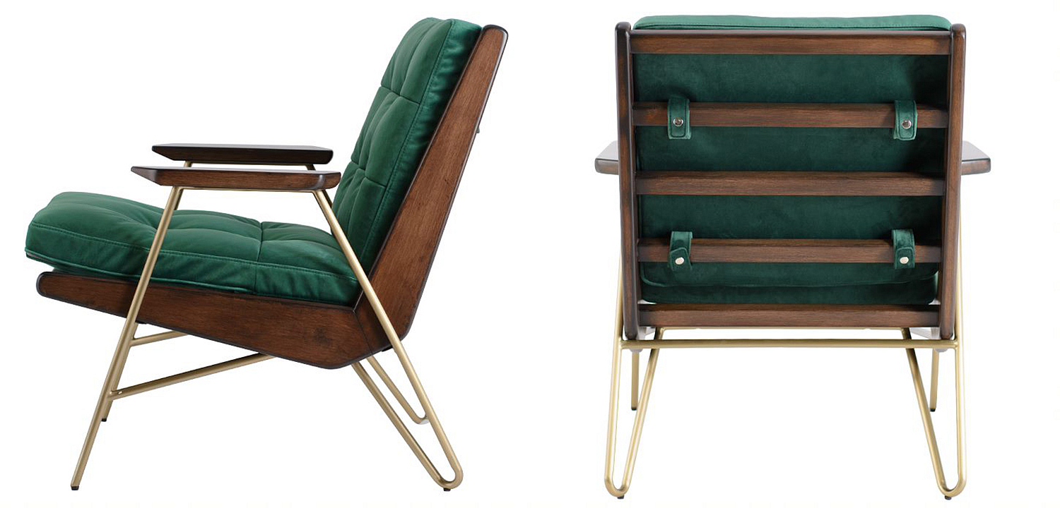 Кресло Gelver Chair green Кресло Gelver Chair green - Loft-Concept в Твери