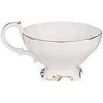 Чайный набор  белого цвета из фарфора на 6 персон 12 предметов Shine Porcelain варинант исполнения - 2 | Loft Concept в Твери