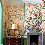 Обои ручная роспись Houghton Edo Blush варинант исполнения - 4 | Loft Concept в Твери