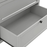 Комод с 3-мя ящиками серый Silva Grey Chest of Drawers варинант исполнения - 4 | Loft Concept в Твери