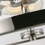 Потолочный светильник с цилиндрическим плафоном из прозрачного пузырькового стекла Feiss варинант исполнения - 2 | Loft Concept в Твери