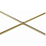 Кофейный столик овальный золотой Modern Mirror Gold Table варинант исполнения - 4 | Loft Concept в Твери