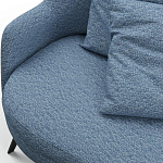 Мебельная ткань Шенилл голубой цвет 138 см T4-26 варинант исполнения - 8 | Loft Concept в Твери