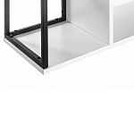 Полка навесная белая открытая Strict Lines  варинант исполнения - 5 | Loft Concept в Твери