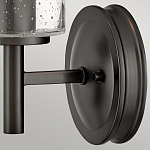 Бра с плафоном в форме цилиндра из прозрачного стекла с пузырьками Hinkley варинант исполнения - 10 | Loft Concept в Твери