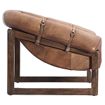 Двухместный диван Duncan винтажная коричневая кожа варинант исполнения - 2 | Loft Concept в Твери