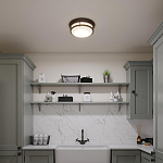 Потолочный светильник с белым матовым стеклянным плафоном в форме перевернутого конуса Hinkley варинант исполнения - 16 | Loft Concept в Твери