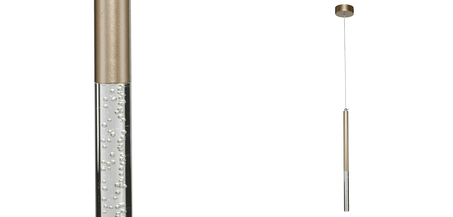 Подвесной светильник Trumpet tube boiling gold Подвесной светильник Trumpet tube boiling gold - Loft-Concept в Твери