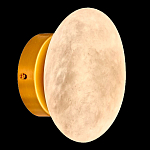 Бра в форме диска из натурального камня Cryptocrystalline Stone варинант исполнения - 9 | Loft Concept в Твери