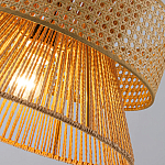 Подвесной светильник с абажуром из натуральных материалов Light Inside the Cell варинант исполнения - 6 | Loft Concept в Твери