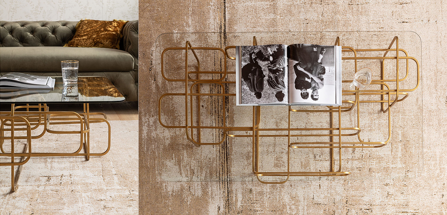 Кофейный стол Graphic Lines Кофейный стол Graphic Lines - Loft-Concept в Твери