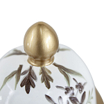 Ваза с нежным цветочным узором в пастельных тонах и крышкой с золотым акцентом Chinoiserie Ceramics варинант исполнения - 4 | Loft Concept в Твери