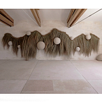 Большая дизайнерская Инсталляция из соломы RAFFIA Installation  варинант исполнения - 7 | Loft Concept в Твери