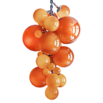 Люстра виноградная гроздь Grape Balls Янтарный цвет варинант исполнения - 2 | Loft Concept в Твери
