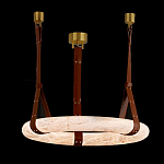 Люстра в форме обруча из натурального камня Minerals of Light варинант исполнения - 4 | Loft Concept в Твери