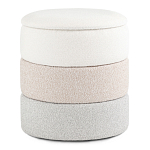 Пуф Three Colors в ткани букле из трех цветов  варинант исполнения - 1 | Loft Concept в Твери