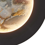 Бра в форме диска черного цвета Borders of Black варинант исполнения - 2 | Loft Concept в Твери