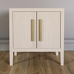 Тумбочка Primo с дверцами шпон Светлый дуб варинант исполнения - 2 | Loft Concept в Твери