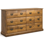 Деревянный комод с 6-ю ящиками Blanton Chest of Drawers варинант исполнения - 2 | Loft Concept в Твери