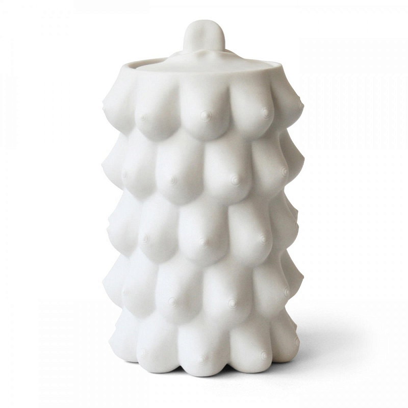Ваза GEORGIA VASE Белый Ваза GEORGIA VASE Белый в Твери | Loft Concept