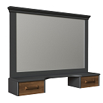 Зеркало для туалетного столика из массива бука Tasteful Furniture варинант исполнения - 1 | Loft Concept в Твери