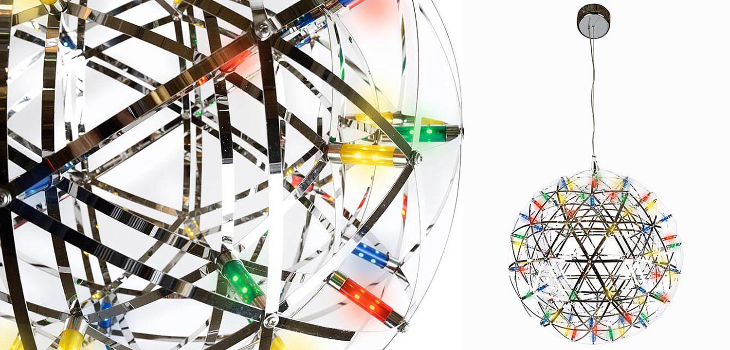 Люстра Moooi 3D Sphere Colored lamp M Люстра Moooi 3D Sphere Colored lamp M - Loft-Concept в Твери