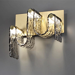 Бра волнистой формы из фактурного стекла Big Wave варинант исполнения - 3 | Loft Concept в Твери