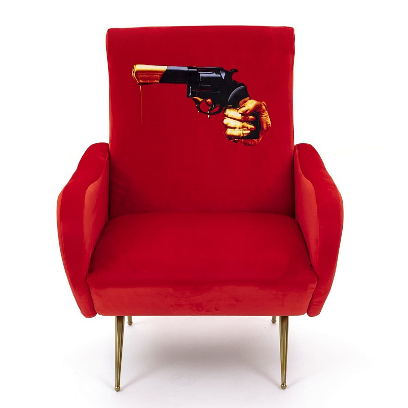Кресло Seletti Armchair Revolver Красный Кресло Seletti Armchair Revolver Красный в Твери | Loft Concept