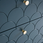 Комод с 6 выдвижными ящиками Scale Ornament Blue Chest of Drawers варинант исполнения - 5 | Loft Concept в Твери