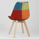 Стул с обивкой в стиле пэчворк Arvika варинант исполнения - 5 | Loft Concept в Твери