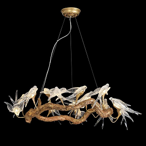 Кольцевая декоративная люстра The swallow nest