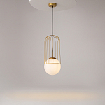 Подвесной светильник Cage Ball Pendant варинант исполнения - 2 | Loft Concept в Твери