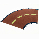 Дизайнерский ковер с изображением дороги Poltronova Autostrada Rug варинант исполнения - 3 | Loft Concept в Твери