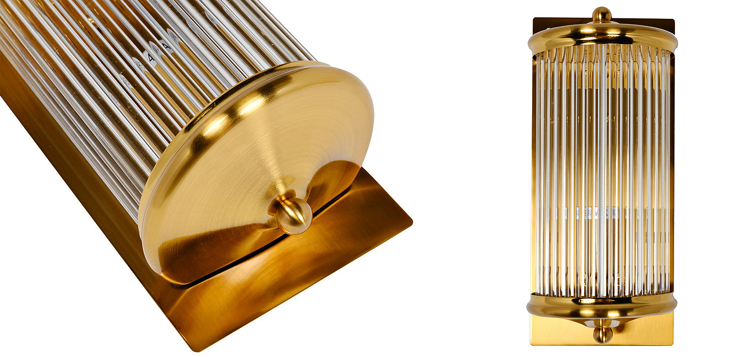 Бра Einar Glass TUBE Gold Бра Einar Glass TUBE Gold - Loft-Concept в Твери