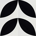 Дизайнерская плитка с узором Лепесток варинант исполнения - 3 | Loft Concept в Твери