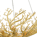 Люстра в форме золотой чаши из кораллов Coral Decor варинант исполнения - 1 | Loft Concept в Твери