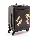 Чемодан дорожный SELETTI Travel Kit Trolley Lipstick Black варинант исполнения - 2 | Loft Concept в Твери