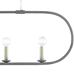 Люстра линейная в овальной раме Traditional Clean Lines варинант исполнения - 1 | Loft Concept в Твери