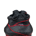 Ваза с красным кожаным жгутом "Красной нитью" варинант исполнения - 2 | Loft Concept в Твери